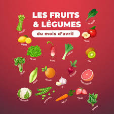 Avril : les fruits et légumes de saison à l'honneur ! 🍓 Le printemps  s'installe, et avec lui une belle variété de fruits et légumes de saison !  Pourquoi privilégier les produits